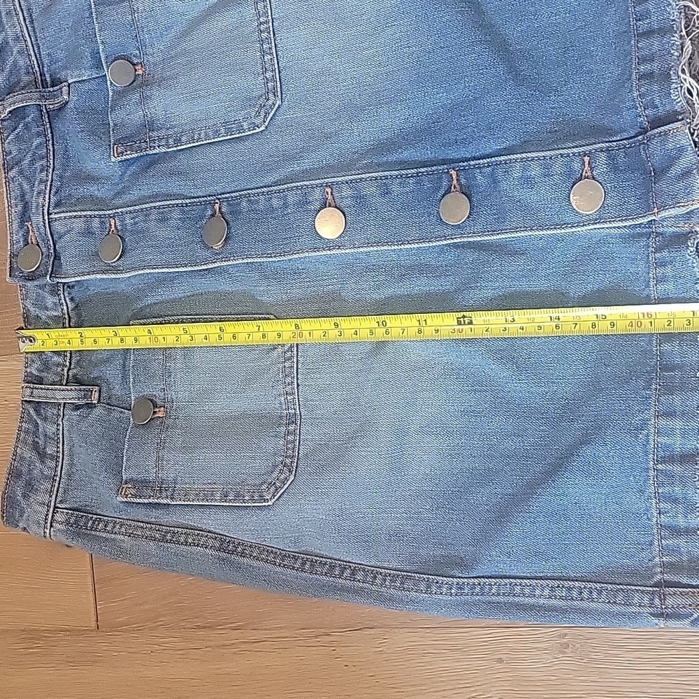Ann Taylor Loft Denim Jean Skirt Size 4 - Picture 4 of 5